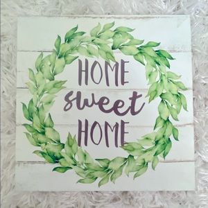 Home Sweet Home🏡 Canvas sign